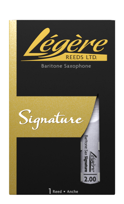 Rörblad Legere Barytonsaxofon Signatur