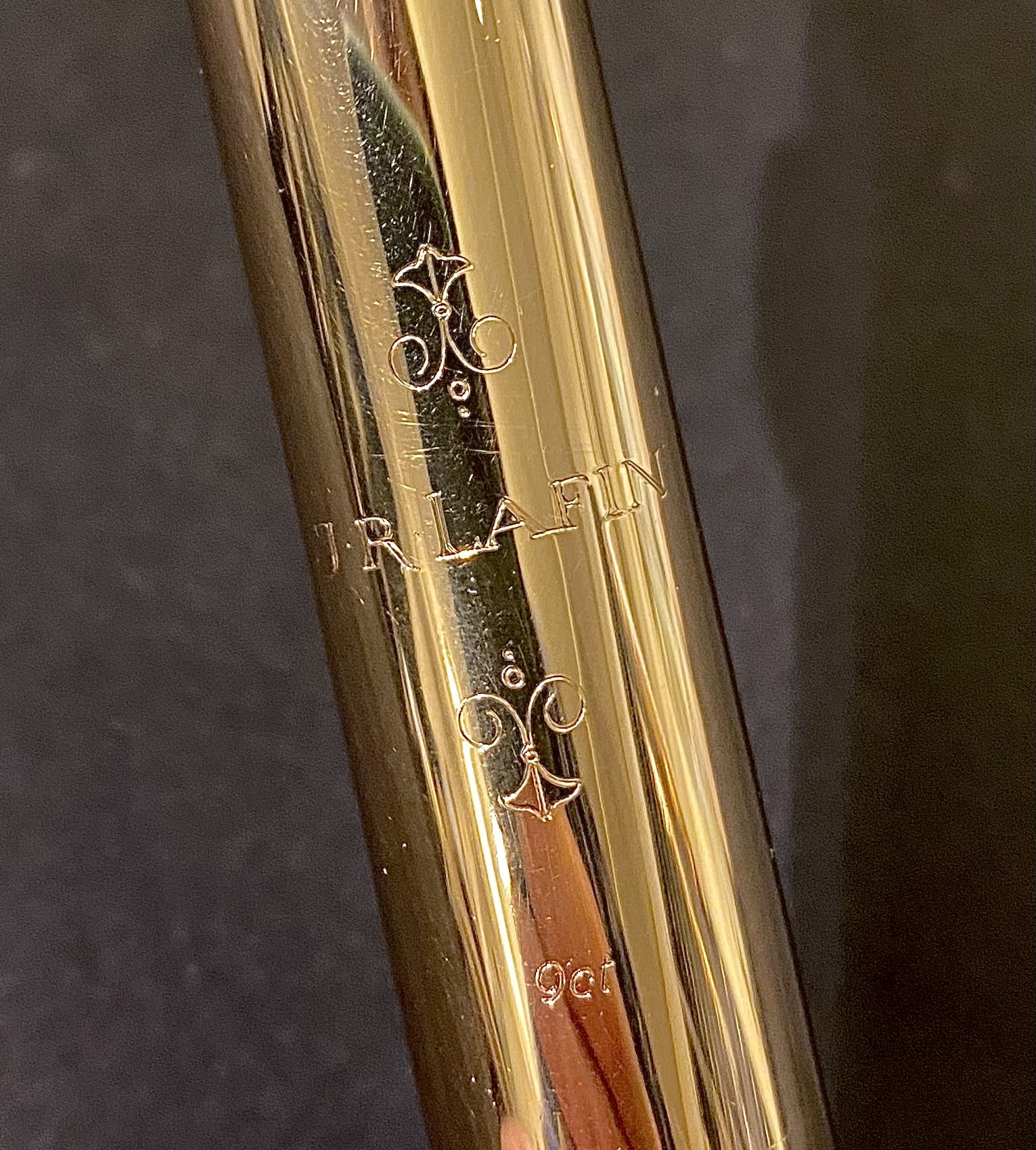 BEG Munstycke Flöjt Lafin 9K Guld