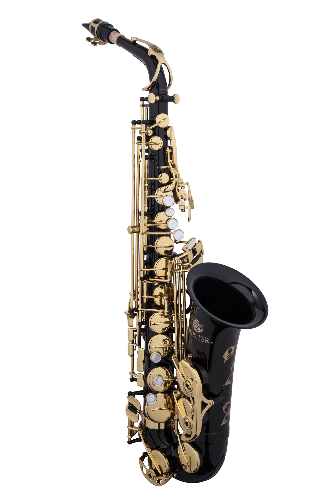 Altsax Jupiter JAS-1100GOQ Gilded Onyx (svart/guld)