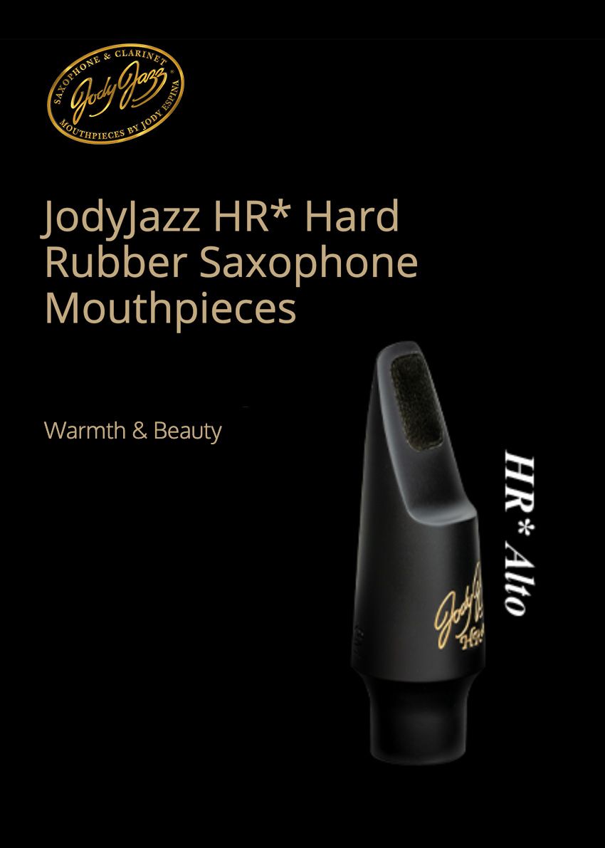 Munstycke JodyJazz Altsaxofon HR Ebonit