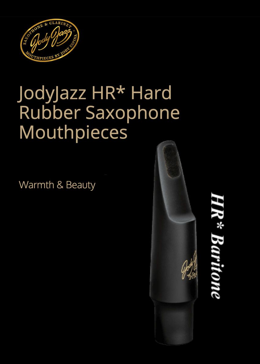 Munstycke JodyJazz Barytonsaxofon HR Ebonit