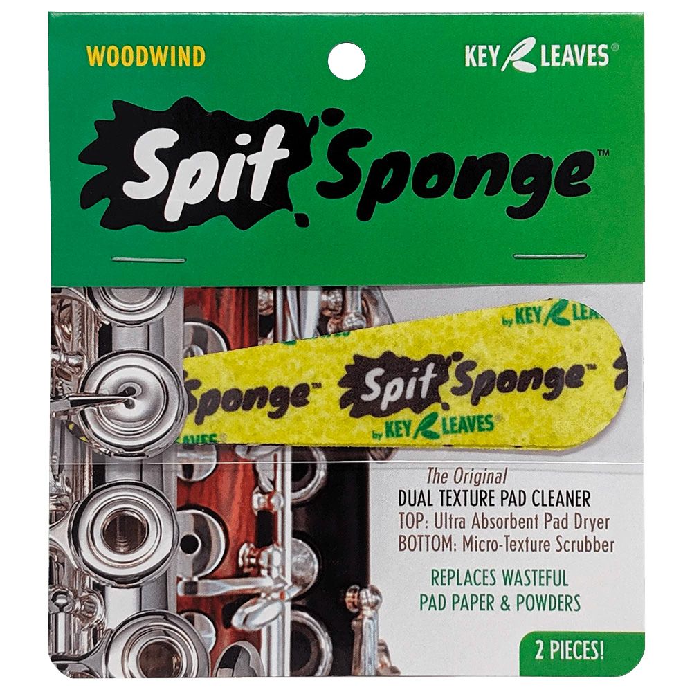 Putsvabb Key Leaves Spit Sponge Träblås