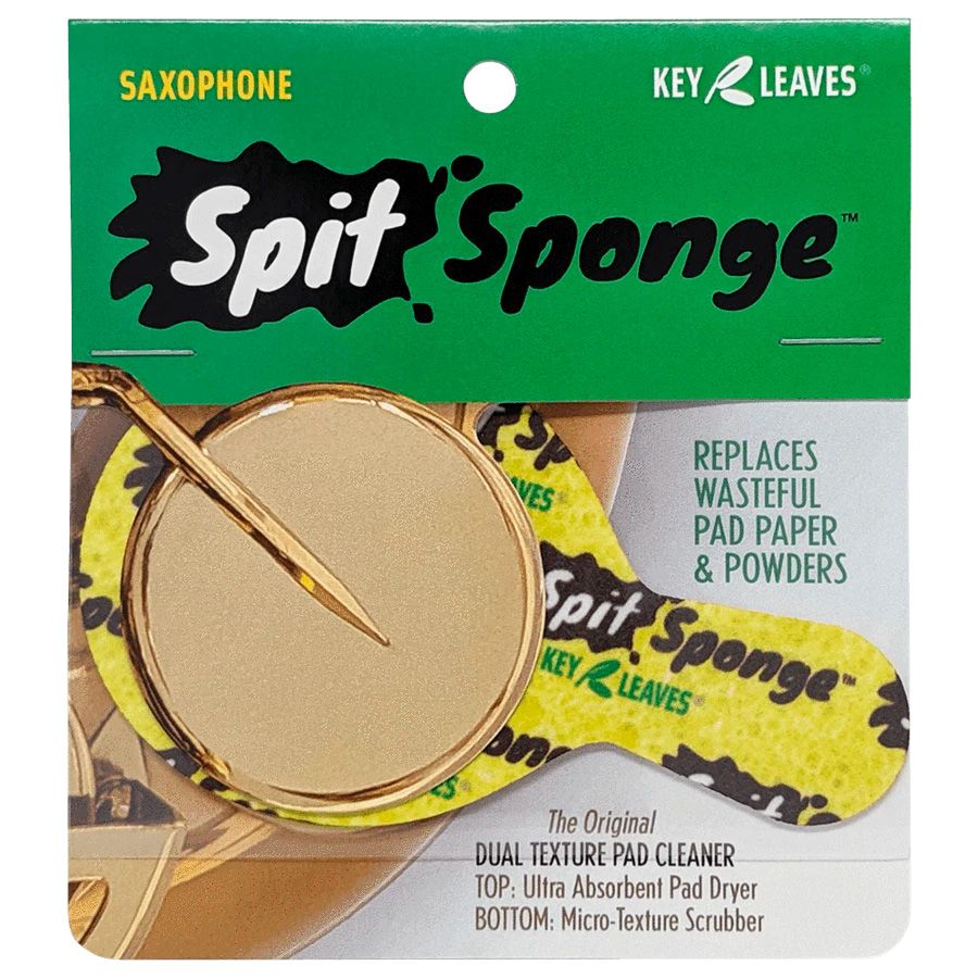Putsvabb Key Leaves Spit Sponge Saxofon