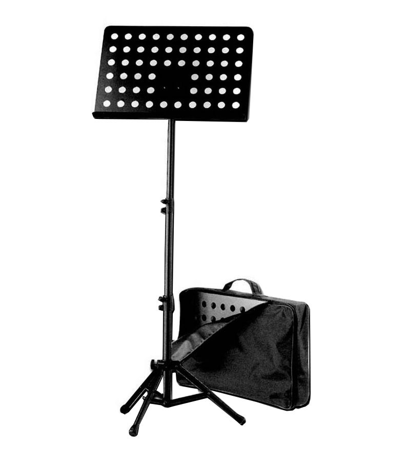 Notställ K&M 37885 Orkesternotställ, perforerad platta inkl. väska