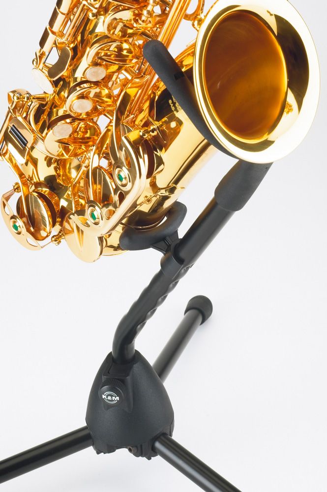 Ställ K&M Altsax/Tenorsax 14300 Svart