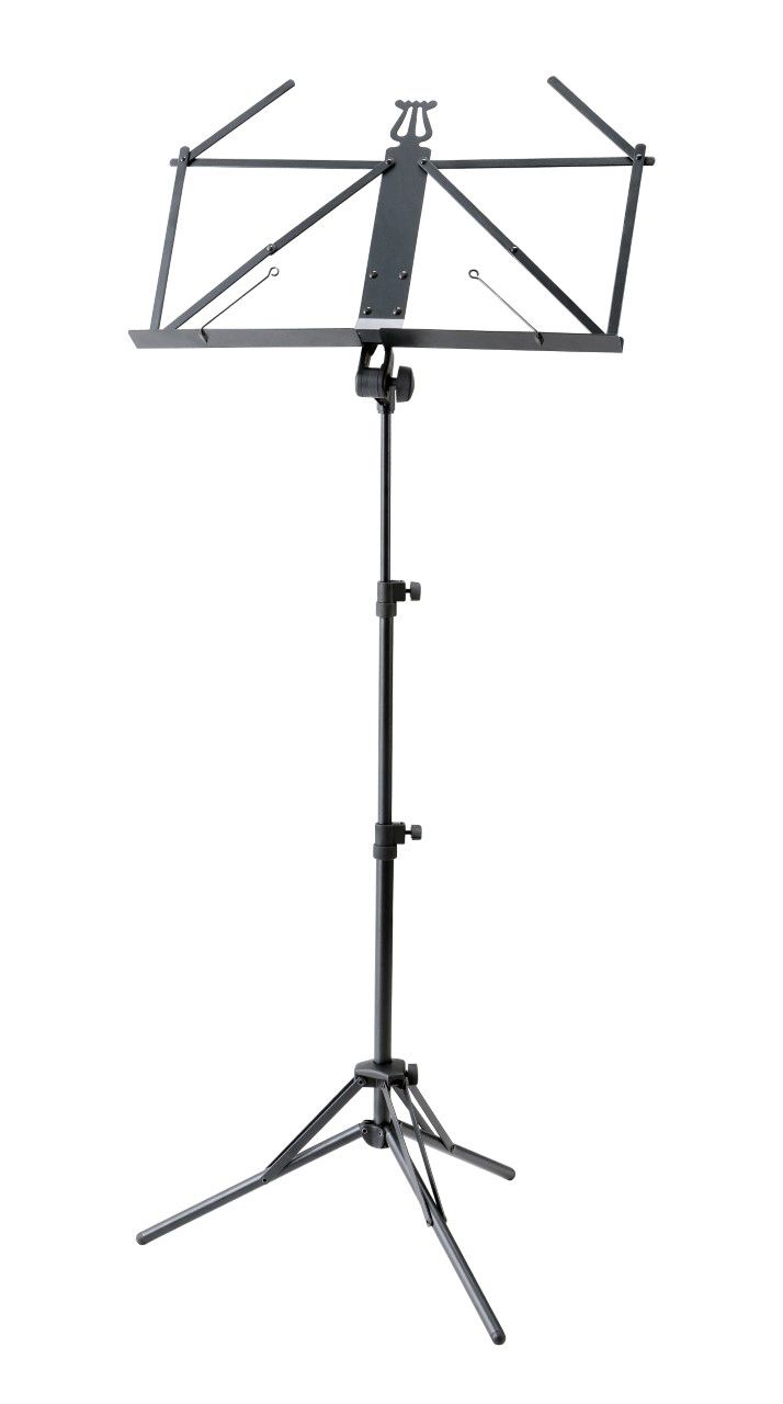 Notställ K&M 37855 NYA "Ruka" Aluminium Svart (lättvikt)