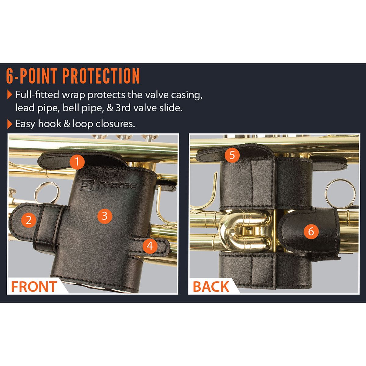 Ventilhusskydd Protec L226SP Trumpet