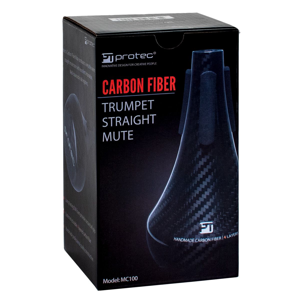 Sordin Protec Trumpet Straight Carbon Fiber