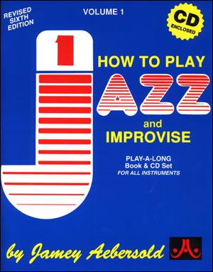 Noter Improvisation Aebersold, inkl. CD-skiva. Välj utgåva...