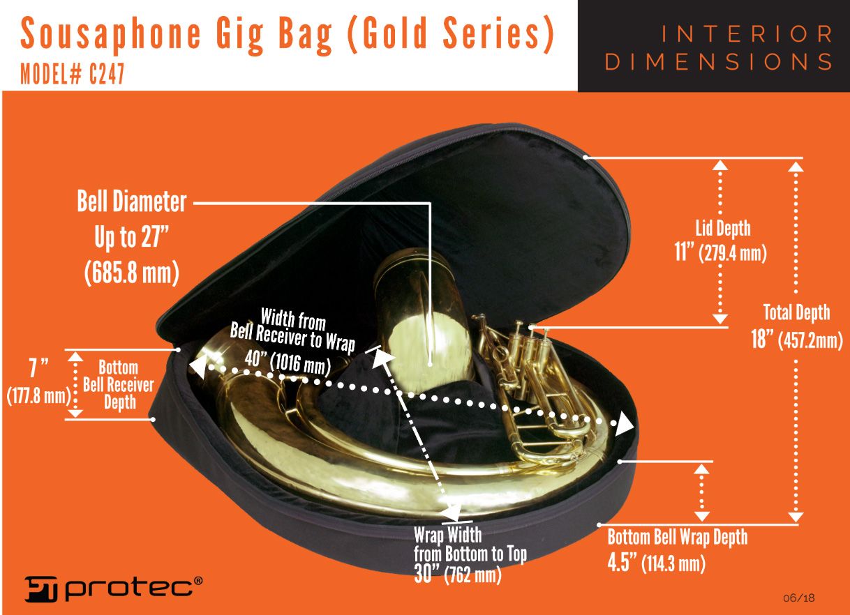 Gigbag Protec Sousafon C247