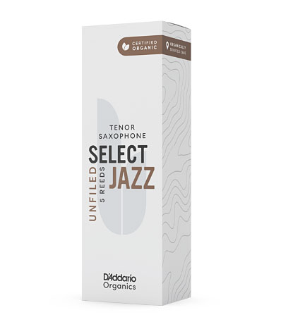 Rör D'Addario Organic Select Jazz Tenorsax Unfiled - 2S