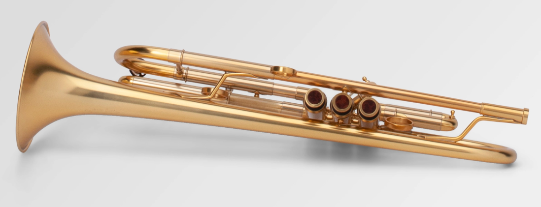 Trumpet Adams Custom Serie A1, Matt guldlack