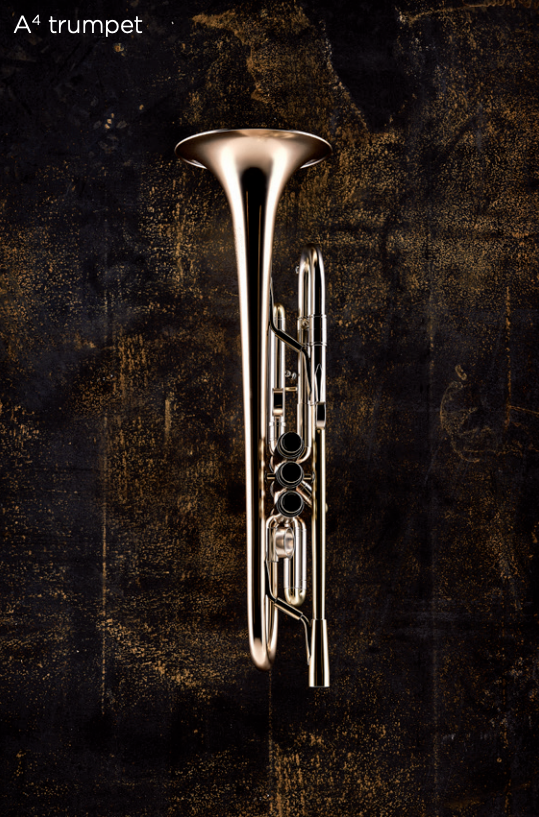Trumpet Adams Custom Serie A4, Matt lack
