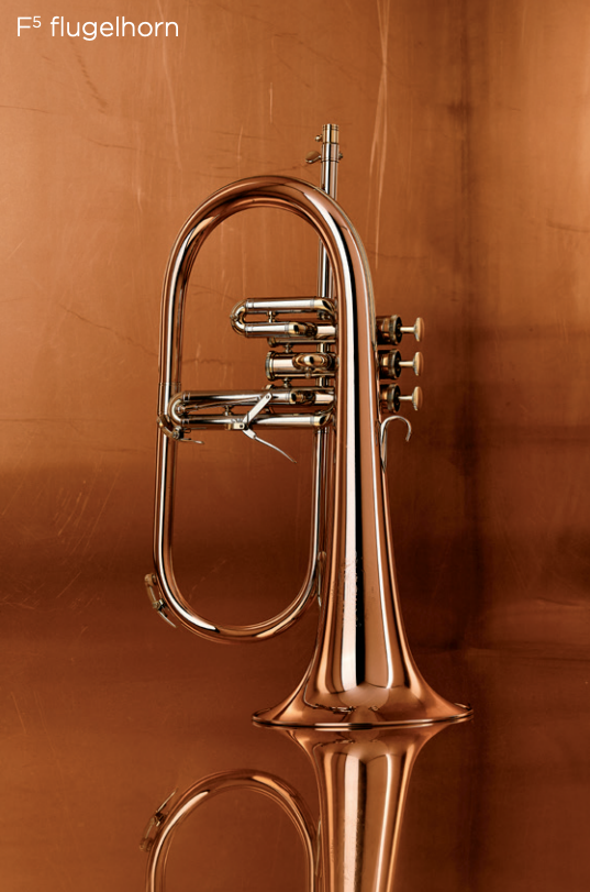 Flygelhorn Adams Custom F5 Series, Koppar