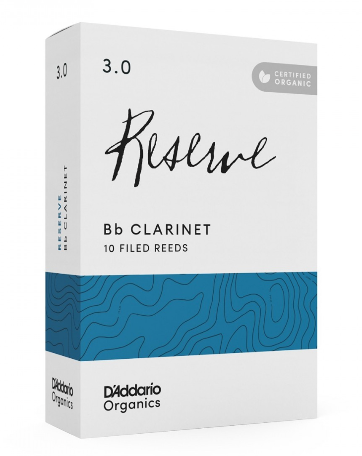 Rör D'Addario Organic Reserve Bb-klarinett 10-p - 10-p 2,0