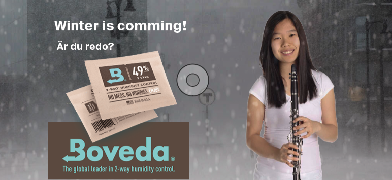 Startpaket Boveda 49% Storlek 70 Small för Elgitarr/Fiol/Klarinett
