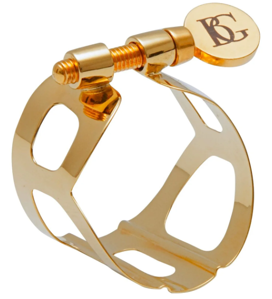 Ligatur och Kapsel BG Barytonsax L60 Tradition Lack - L61 Tradition Gold Plated