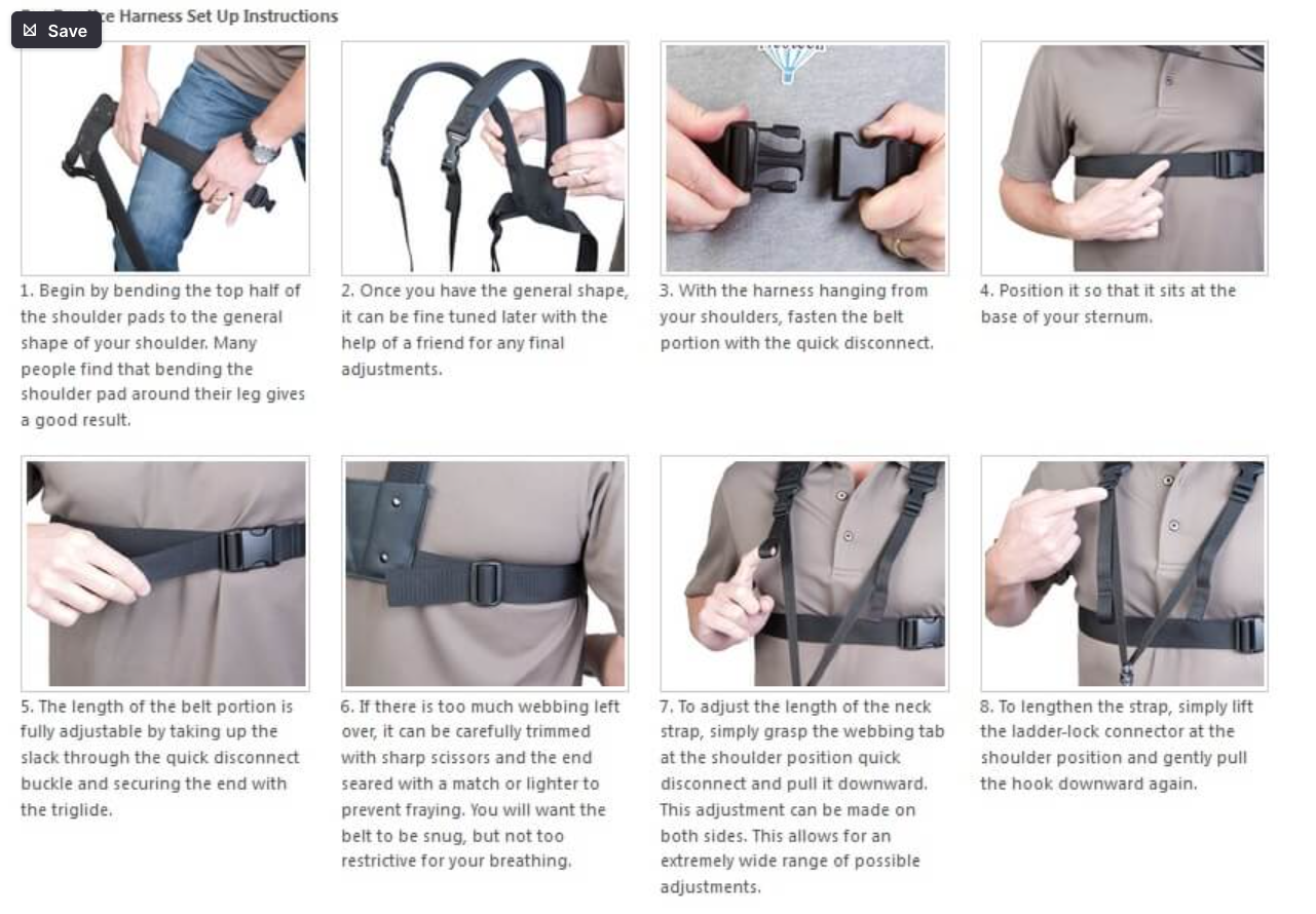 Sele Neotech Saxofon Practice Harness