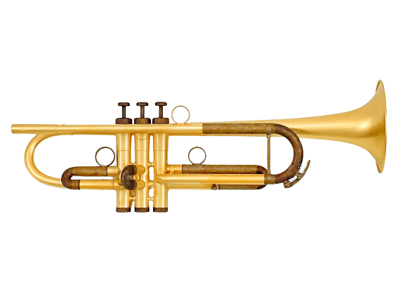 Trumpet Böhme Clarus - Borstad/Guld/Vintage