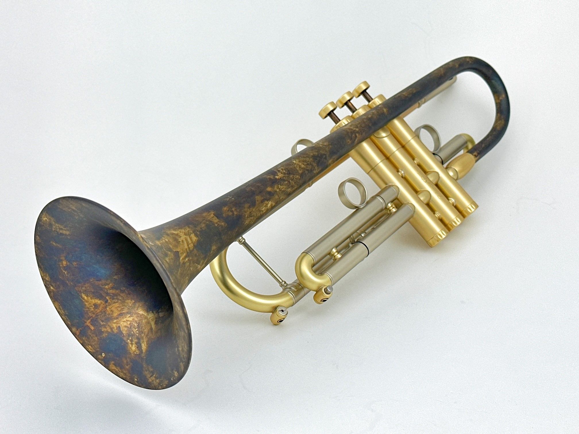 Trumpet Böhme Tumultus - Matt lack, Large vintage bell