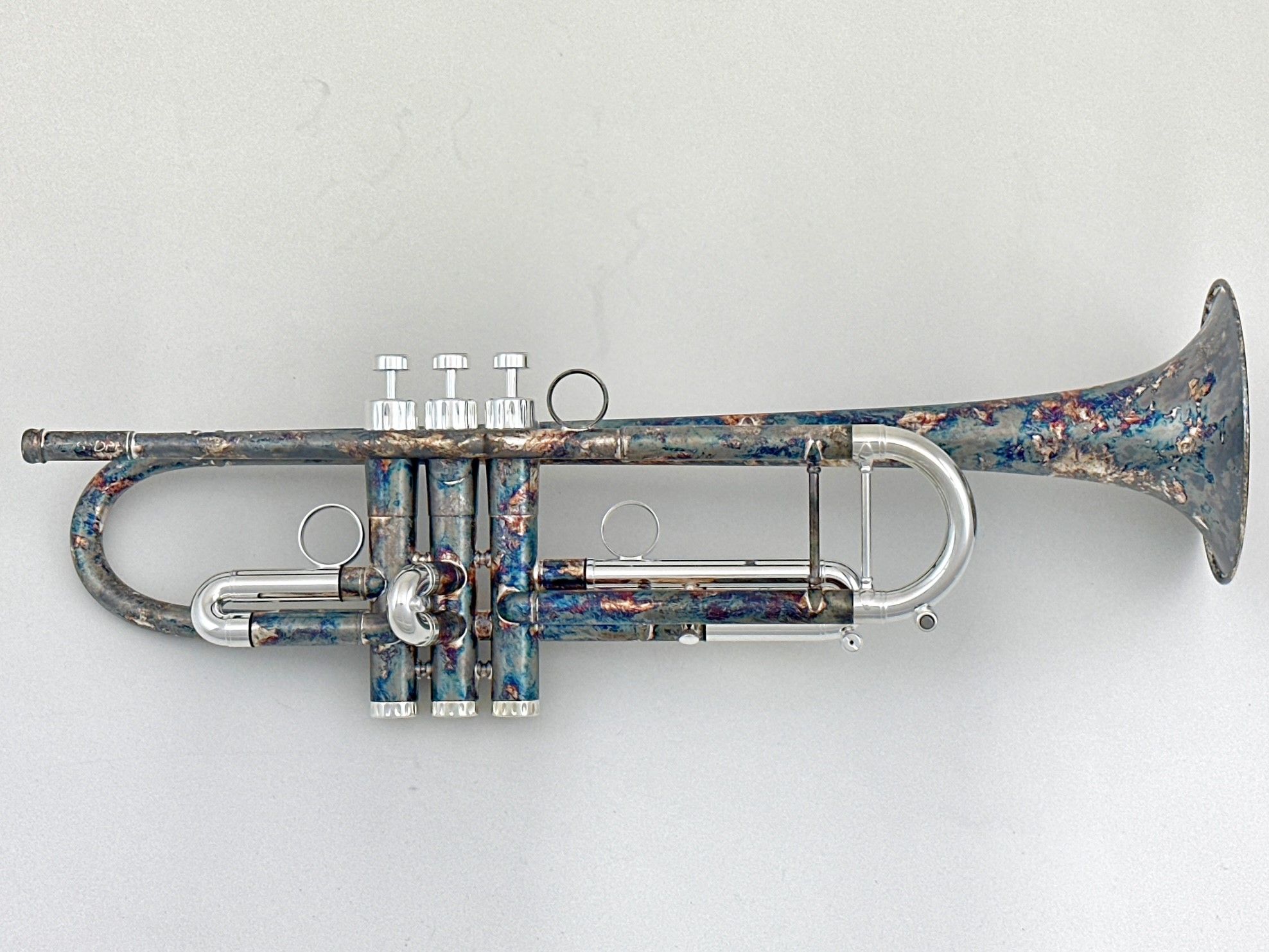 Trumpet Böhme Sturm & Drang - Silver tarnisch/Borstad/Silver