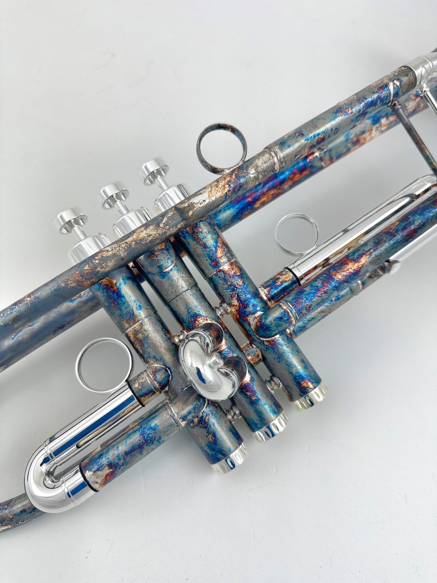 Trumpet Böhme Sturm & Drang - Silver tarnisch/Borstad/Silver