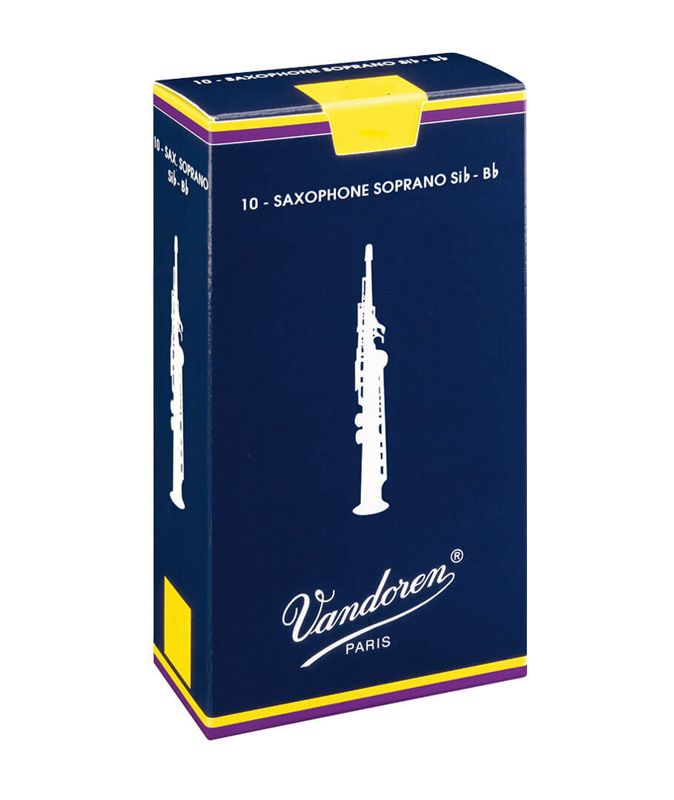 Rörblad Vandoren V5 Traditional Sopransaxofon