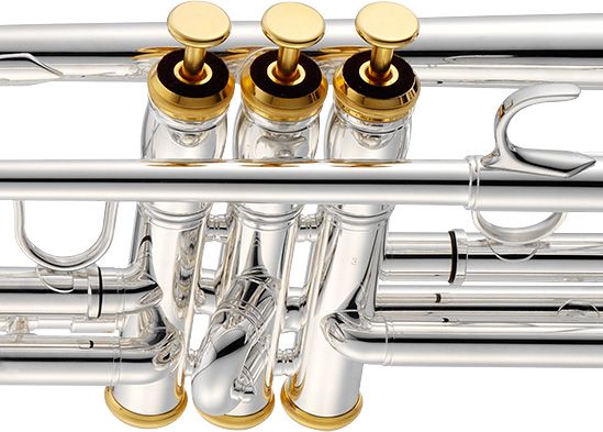 Trumpet C XO 1624 SR Reversed, Silver/Guld