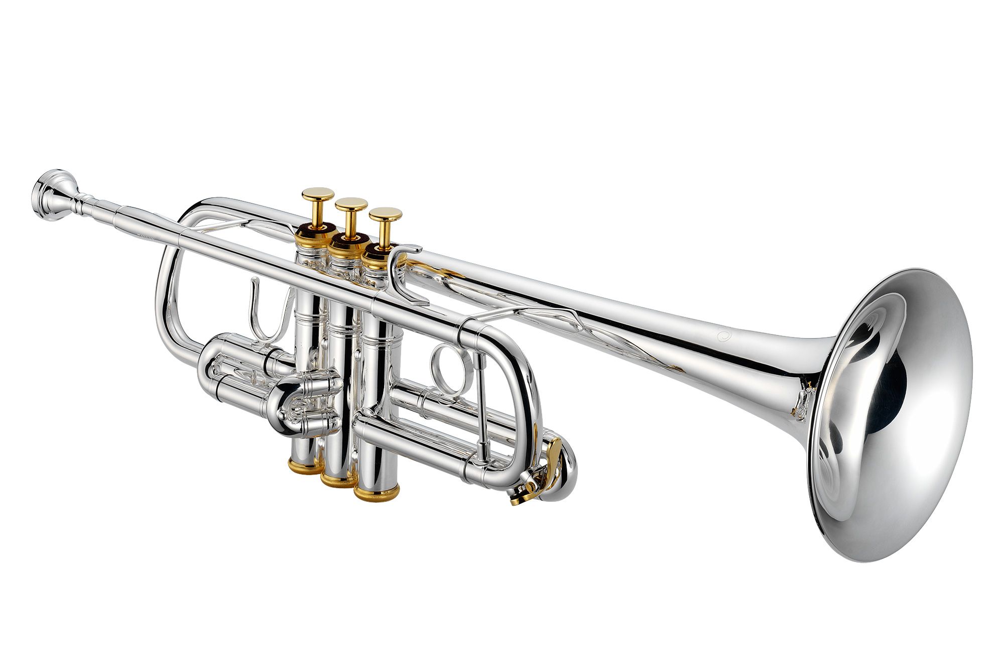 Trumpet C XO 1624 SR Reversed, Silver/Guld