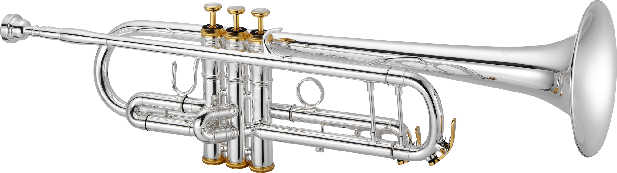 Trumpet XO 1602RSS, Rosebrassklocka Silver/Guld