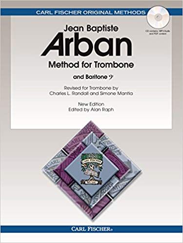 Noter Trombon Arban Method for Trombone