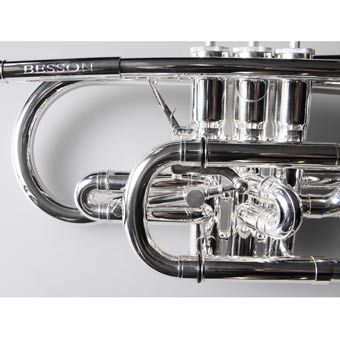 Kornett Besson 928GT Sovereign Försilvrad med trigger