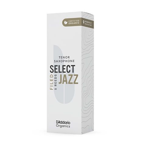 Rör D'Addario Organic Select Jazz Tenorsax Filed