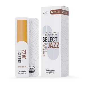 Rör D'Addario Organic Select Jazz Barytonsax Unfiled