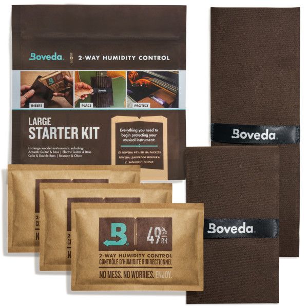 Startpaket Boveda 49% Storlek 70, Large för Gitarr/Bas/Träblås
