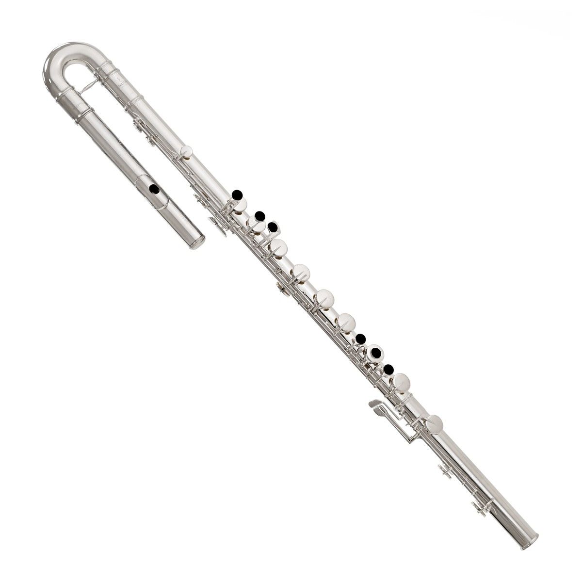 Basflöjt Pearl PBF-305E C-fot, E-mek