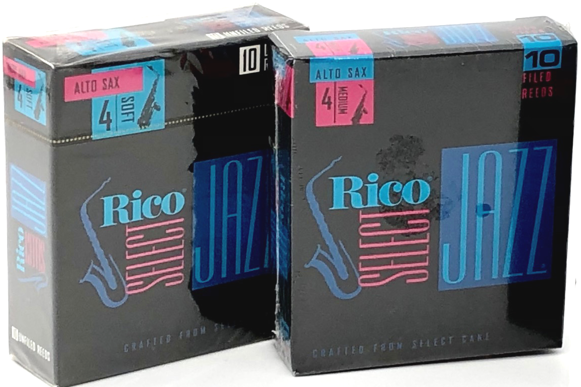 Rörblad Rico Select Jazz Altsax (äldre förpackningar)