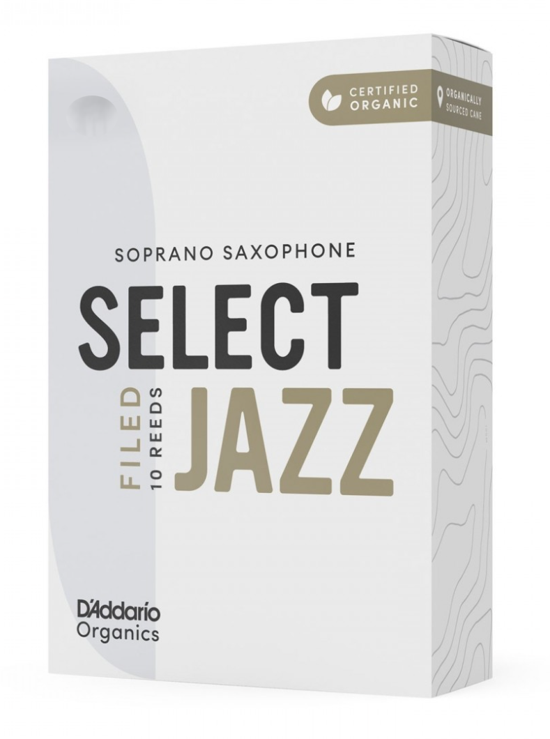 Rör D'Addario Organic Select Jazz Sopransax Filed 10-p.