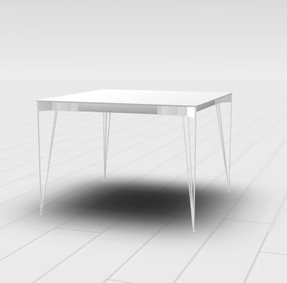 Viiva ruokapöytä 104 x 104 cm