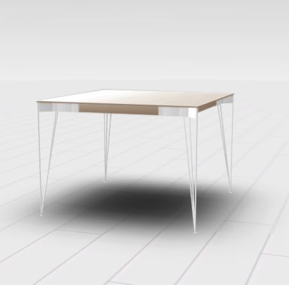 Viiva ruokapöytä 104 x 104 cm