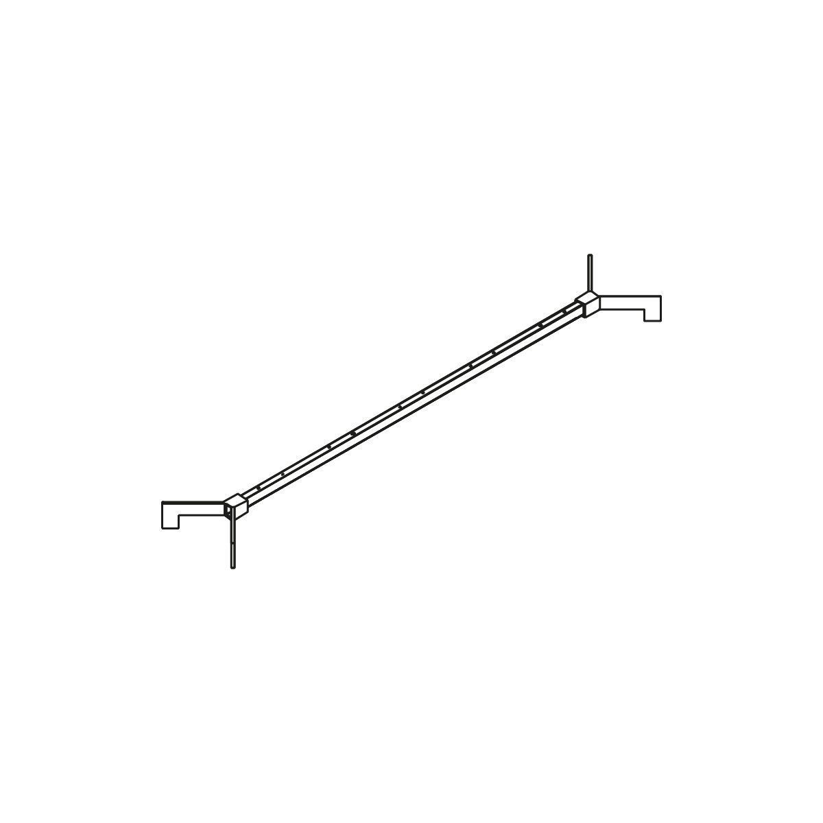 ModuliNelitele viistojaloin 234-312 cm