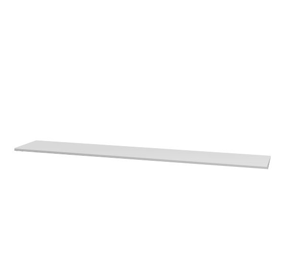 Levysokkeli 234×39 Mup, valkoinen