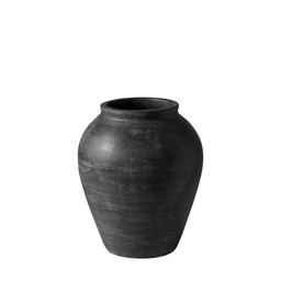 BAKU Urna Svartmelerad - Svartmelerad - 25x31cm