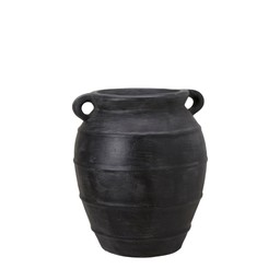 BAKU Urna Svartmelerad - Svartmelerad - 33x39cm
