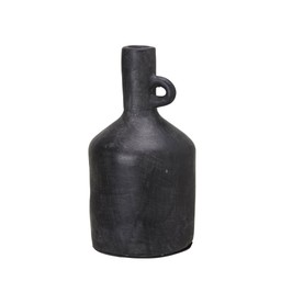 BAKU Vas Hög Svartmelerad - Svartmelerad - 12x22cm