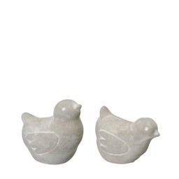 BIRD Mix Grey - Grey - 10x7x9 10x6x8cm