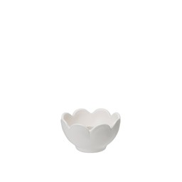 ALANNA Candleholder White Matt - White Matt - 10x6cm