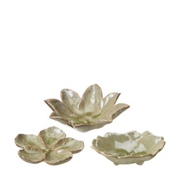 LIYA Decoration Mix Light Green Melange - Light Green Melange - 13x3 11x3 11x2cm