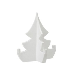 KAY Christmas Tree White Melange - White Melange - 31x37cm