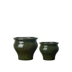 KAY Kruka 2/S Grönmelerad - Grönmelerad - 19x16, 15x13cm